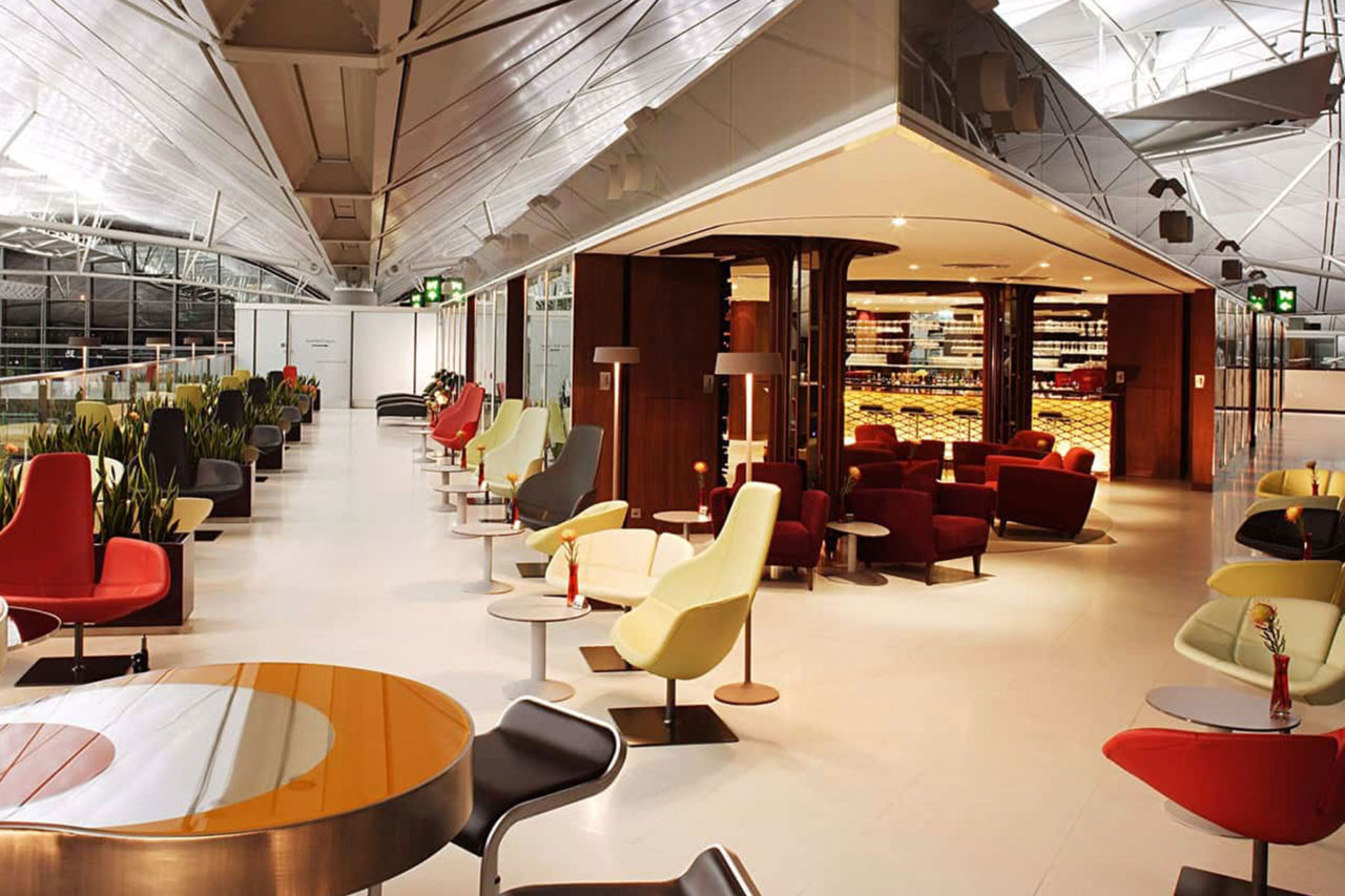 Virgin Atlantic First Class Lounge | Creative Lighting Asia