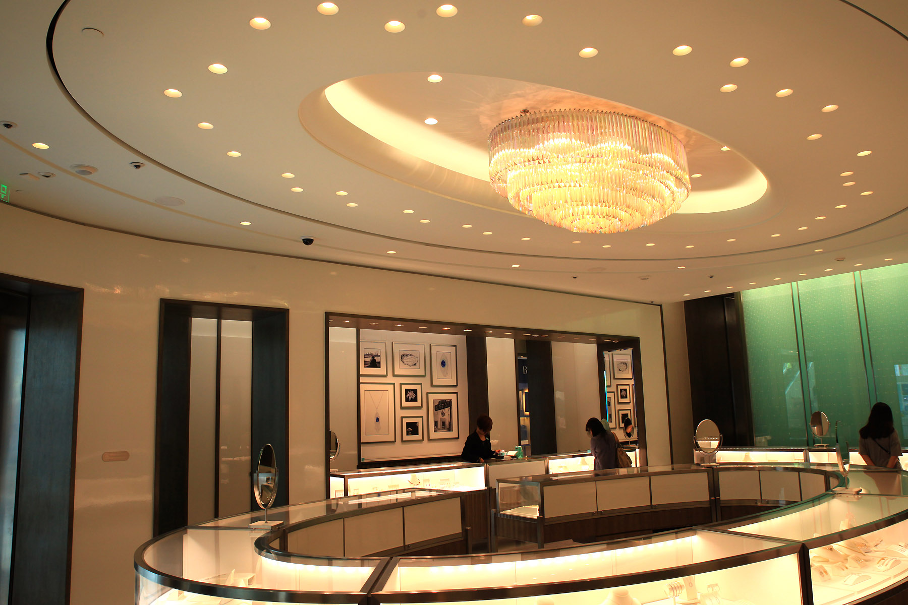 Lighting Project in Tiffany & Co. Store in Beijing, China